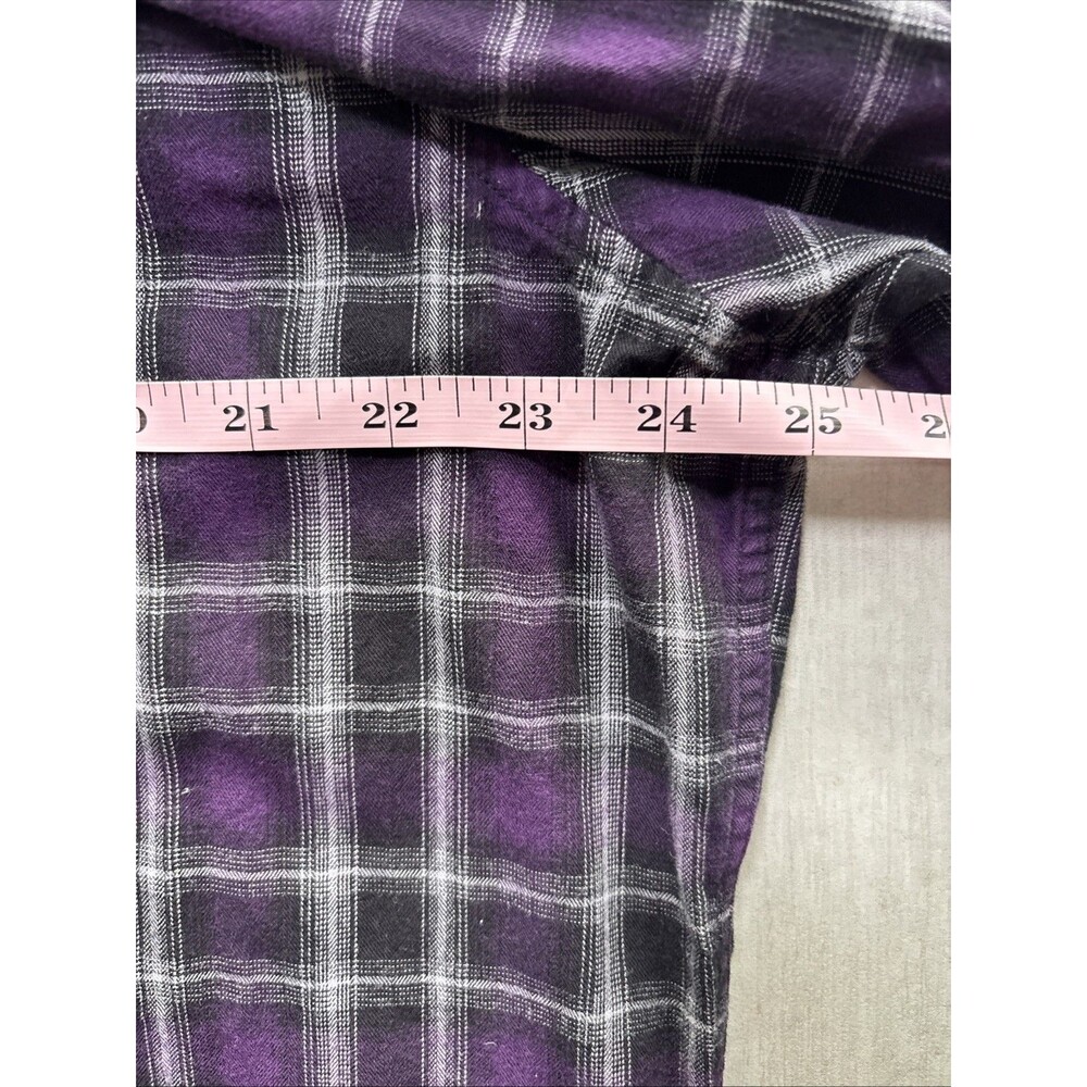 American Eagle Outfitters Slim Fit Plaid Button Down Shirt XXL Cotton Casual - Picture 7 of 7